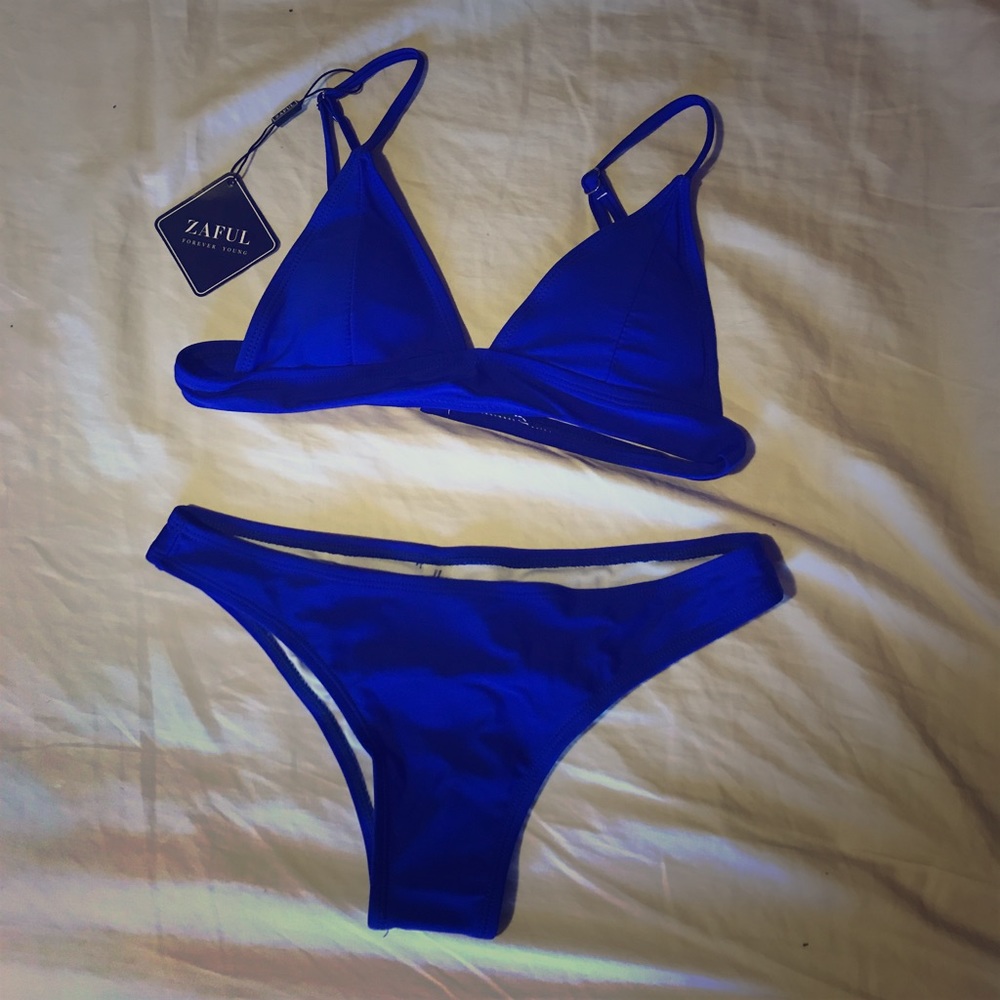 Royal Blue Swimsuit